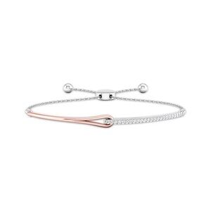 Kay Jewelers Love + Be Loved Diamond Bolo Bracelet